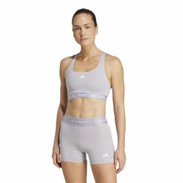 Sujetador Deportivo Adidas Techfit Gris