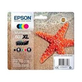 Epson Cartuchos Tinta Negro, Cyan, Magenta, Amarillo 603XL para Impresoras XP-2100, XP-3100, XP-4100, WF-2830DWF, WF-2850DWF Precio: 84.89000025. SKU: S8405193