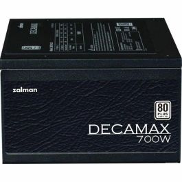 Zalman DecaMax 700W ZAL1734742223994 Fuente de Alimentación PC 80Plus No Modular Ventilador 120 mm Negro
