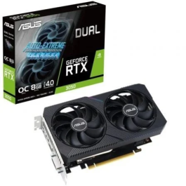 Asus Tarjeta Gráfica Dual GeForce RTX 3050 V2 OC 8GB GDDR6 | 90YV0GH6-M0NA00 Precio: 299.88999975. SKU: B14YAB54FS