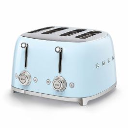 Smeg Tostadora 4X4 50's Style Azul Pastel TSF03PBEU Precio: 163.58999987. SKU: B14HEAX2PL
