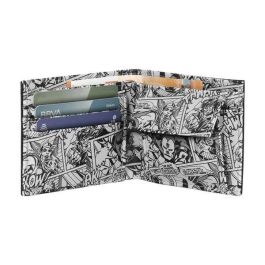 Karactermania Billetero Capitán América Courage Hombre PVC Azul con Departamentos para Tarjetas y Bolsillo para Billetes 12 x 2 x 12 cm