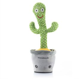 Cactus Bailarín y Parlanchín Recargable con Música y LED Multicolor Cacxi InnovaGoods