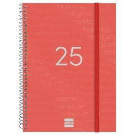 Agenda Finocam YEAR Rojo A5 15,5 x 21,2 cm 2025 Precio: 6.59000001. SKU: B168NPPRVB