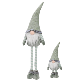DKD Home Decor Figura Gnomo Extensible Navidad Verde Poliéster 13x87x20 cm Precio: 13.50000025. SKU: B15ZV7KKFP