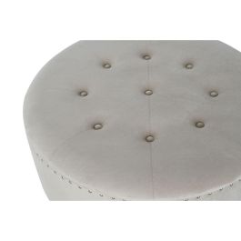 Descalzadora Chic DKD Home Decor Beige Plateado 80 x 43 x 80 cm