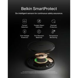 Cargador Inalámbrico Belkin WIA012HQBK Negro 15 W