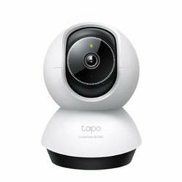 Tp - link Tapo TC72 Cámara Seguridad WiFi 360° 2K, Visión Nocturna, Detección IA, Alarma Luz/Sonido, Control Voz