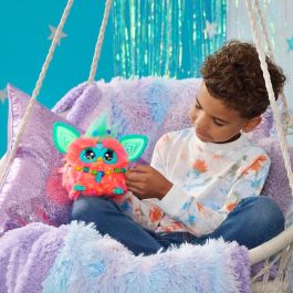 Hasbro Furby Naranja Coral - Juguete Interactivo con Reconocimiento de Voz, Modos de Juego y Lenguaje Humano
