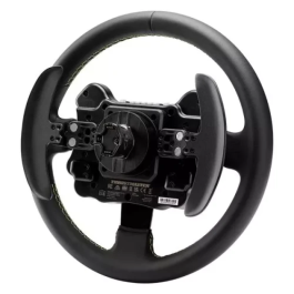 Thrustmaster Evo Racing 32R Leather Negro/Amarillo - Volante Gaming para PC, PS4, PS5, Xbox, Xbox One - Ref. 4060318