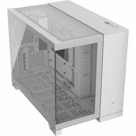 Corsair Caja ATX Semitorre 2500X - Midi Tower, Ventana Lateral, Refrigeración Líquida, Compatible con ATX, USB 3.2 Gen 1 y Gen 2, Blanco