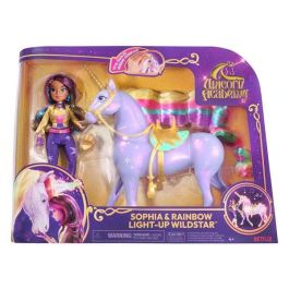 Spin Master Muñeca Sophia 11 cm y Unicornio Wildstar con Luz. Edad 4+ años, Funciona con 2 Pilas AA. Spin Master Muñeca Sophia 11 cm y Unicornio Wildstar con Luz. Edad 4+ años, Funciona con 2 Pilas AA.