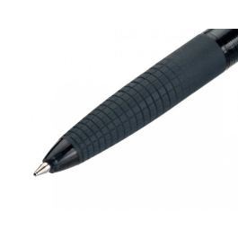 Pilot Boligrafo Super Grip G Negro Retractil Sujecion de Caucho Tinta Base de Aceite 1 mm 0.4 mm