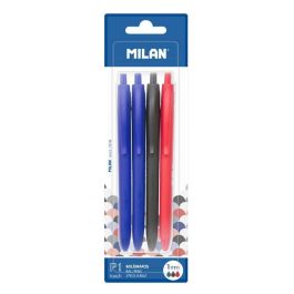 Milan Boligrafo P1 Touch Surtidos Blister -4U- Colores Azul, Negro y Rojo Precio: 2.50000036. SKU: S7906323