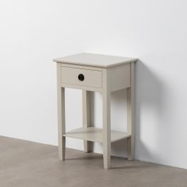 Mesita Gris Claro Dm 40 X 30 X 61 cm