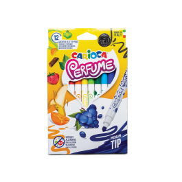 Carioca Rotuladores Perfumados Doble Punta Caja 12 Unidades Colores Surtidos