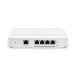 Ubiquiti Layer 2 switch with (4) 10GbE RJ45 ports and (1) GbE, 802.3at PoE+ RJ45 input Ubiquiti Layer 2 switch with (4) 10GbE RJ45 ports and (1) GbE, 802.3at PoE+ RJ45 input