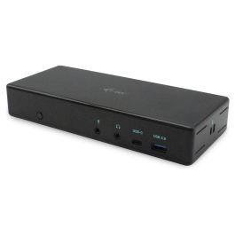 Hub USB i-Tec C31QUATTRODOCKPD Negro