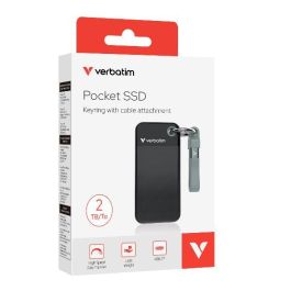 Verbatim Disco Duro Externo SSD 1TB USB 3.2 Gen 2 Tipo-C 1000MB/s Portátil
