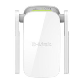 D-Link DAP-1610 Repetidor Wi-Fi AC1200 Doble Banda 1200Mbps con 2 Antenas Externas y Diseño de Enchufe de Pared