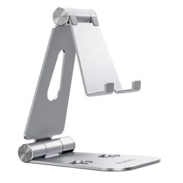 AISENS - SOPORTE DE SOBREMESA TAMAÑO XL AJUSTABLE (2 PIVOTES) PARA MOVIL / TABLET, PLATA Precio: 6.59000001. SKU: S8425979