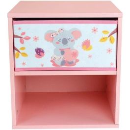 CALLY MIMI KOALA Mesita de noche con cajón ± 36 x 33 x 30 cm para niños CALLY MIMI KOALA Mesita de noche con cajón ± 36 x 33 x 30 cm para niños