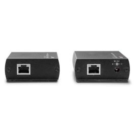 Lindy Extensor USB 2.0 de 4 Puertos Cat.6 hasta 140m para Periféricos, Impresoras, Escáneres, Cámaras Web