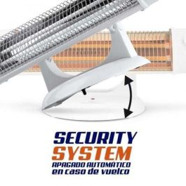 Orbegozo Estufa de Cuarzo BP 5003 A, 2 Niveles de Potencia, 1200W