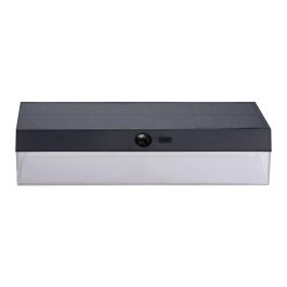 Edm Aplique Solar LED Rectangular 4W 500LM 3000/4000/6500K 3CCT con Sensor de Movimiento y Crepuscular, Negro Precio: 21.49999995. SKU: B1GN8QQQRQ