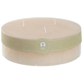 DKD Home Decor Vela Básicos de Cera Cruda, Pack 6 Unidades, 20x20x6.5 cm, 1850g, Larga Duración 95h, 3 Mechas Precio: 68.4999997. SKU: B14PG5QETP