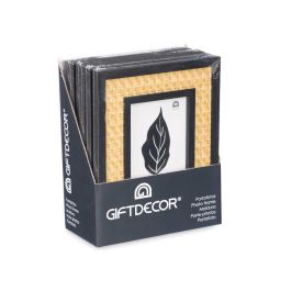 Portafotos Negro Giftdecor 10x15 cm - Madera MDF (12 Unidades) Portafotos Negro Giftdecor 10x15 cm - Madera MDF (12 Unidades)