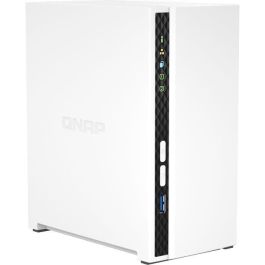 QNAP TS-233 Servidor NAS Mini Tower Barebone Blanco