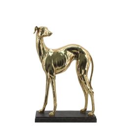 DKD Home Decor Figura Galgo Dorado Negro Resina 44.5 x 65.5 x 17 cm Precio: 76.4999994. SKU: B1DFBYWHHG