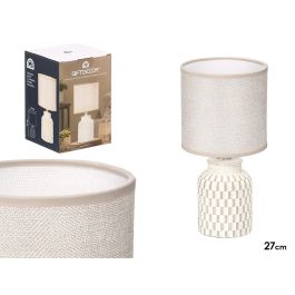 Lampara Sobremesa Cilíndrica Rayas Beige Giftdecor 130x27x13cm (Set de 12) Precio: 97.526. SKU: B1DGZLKK34