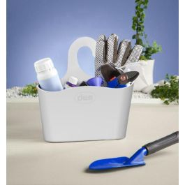 Inde Cesta Organizadora Multiusos Dem para Ducha de Plástico - 26 cm Largo x 8,5 cm Ancho x 14,5 cm Alto (12 Unidades) Inde Cesta Organizadora Multiusos Dem para Ducha de Plástico - 26 cm Largo x 8,5 cm Ancho x 14,5 cm Alto (12 Unidades)