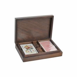 Juego Colonial DKD Home Decor Marron Oscuro Dorado 12 x 4 x 18 cm Set de 3 Precio: 13.50000025. SKU: S3020294