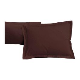 Lovely Home LH71587 Juego de 2 Fundas de Almohada 60 x 80 cm Marrón Lovely Home LH71587 Juego de 2 Fundas de Almohada 60 x 80 cm Marrón