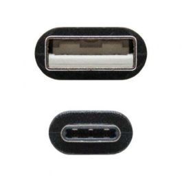 Cable USB 2.0 Nanocable 10.01.2103/ USB Macho - USB Tipo-C Macho/ 3m/ Negro Cable USB 2.0 Nanocable 10.01.2103/ USB Macho - USB Tipo-C Macho/ 3m/ Negro