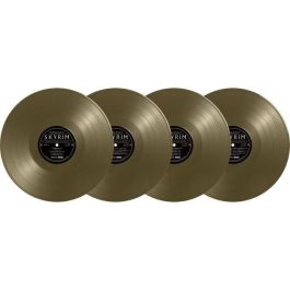 Just For Games 802215206938 Caja de Vinilos The Elder Scrolls V: Skyrim Ultimate Gold Edition 4 LP