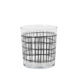 LAV Vaso Pinta de Diseño Quadro Colección, 34.5 cl (345 cc), Ø 8 x 8 x 8 cm, Referencia BDG386.3132 (24 Unidades)