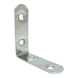 Edm Ángulo Refuerzo An24 Acero Inoxidable 50 x 50 x 16 mm 4 Unidades Tornilleria Incluida