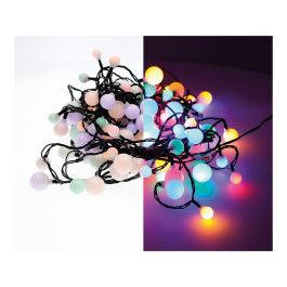 Lumineo Guirnalda "Cherry" 120 LEDs Multicolor Exterior 9 m con Temporizador 8h/16h
