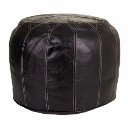 Puff Alexandra House Living Negro Cuero 48 x 35 x 48 cm Precio: 143.49999961. SKU: B136NPRWXV