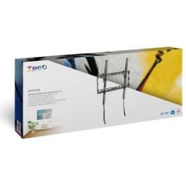 TooQ LP1071T-B Soporte de Pared Fijo/Inclinable para TV 32-70" hasta 45kg, VESA hasta 400x400, Dist. Pared 20mm, Negro