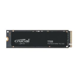 SSD interno para juegos - CRUCIAL - T705 SSD 2TB PCIe Gen5 NVMe M.2 (2024) - Compatibilidad con versiones anteriores PCIe 3.0 y 4.0 - CT2000T705SSD3 SSD interno para juegos - CRUCIAL - T705 SSD 2TB PCIe Gen5 NVMe M.2 (2024) - Compatibilidad con versiones anteriores PCIe 3.0 y 4.0 - CT2000T705SSD3