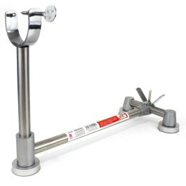 Soporte jamonero inoxidable con succión Quttin (4 Unidades) Soporte jamonero inoxidable con succión Quttin (4 Unidades)