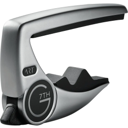 G7TH Cejilla para Guitarra de Cuerdas de Nylon - Plateada