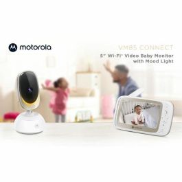 Motorola VM85 Videoteléfono Conectado para Bebés con Audio Bidireccional, Detección de Movimiento y Sonido, Visión Nocturna Precio: 157.90000028. SKU: B1HHQWLHDA