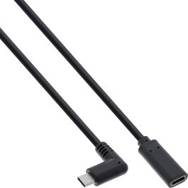 USB 3.2 Kabel - USB Typ-C Stecker gewinkelt auf Buchse - schwarz - 1m (35781) Precio: 28.798. SKU: B1K35VZPG3