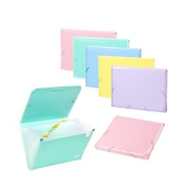 Carchivo 19260025 Acordeón Polipropileno Soft Folio 13 Departamentos Ribete Goma, Cierre, Rosa Pastel Precio: 13.50000025. SKU: B19XVYKA5V